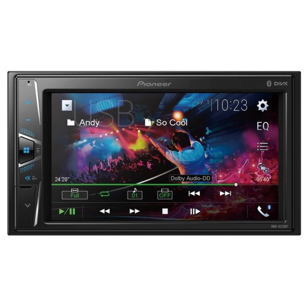 Pioneer Auto Rádio 6,2
