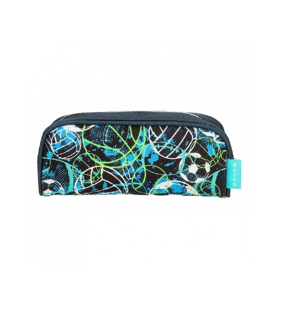 Estojo para bolas Movom, azul - 18x7x5cm -