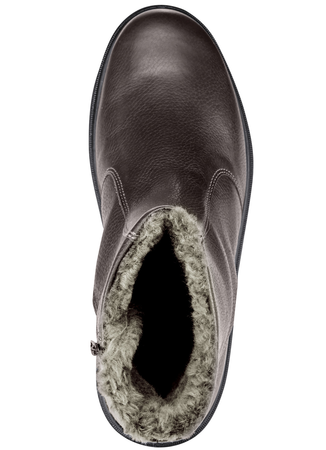 Stiefelette mit Lammfellfutter
