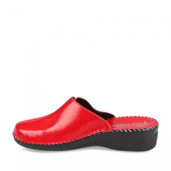 Mules ROUGE GREEN RELAX