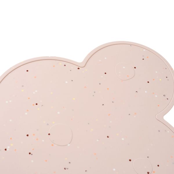 Done by Deer Silicone Placemat - Confetti - Blue
