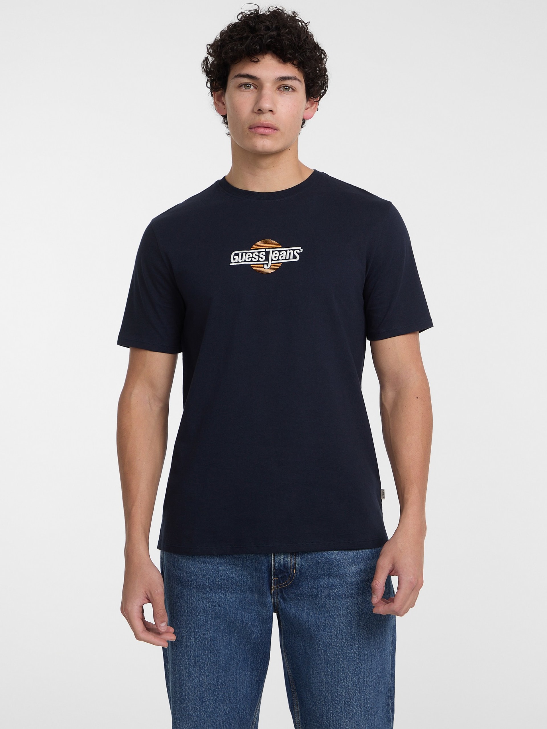 Camiseta de gola redonda Sunset