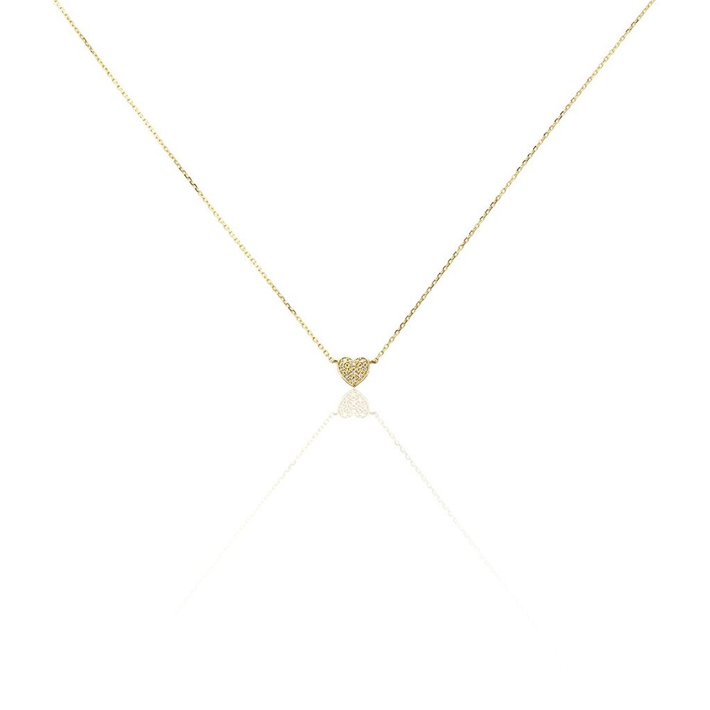Collier Or Jaune Adorjan Diamants