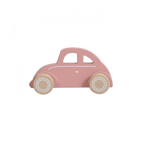 Little Dutch Carrinho de Madeira Rosa  12M - LD7000