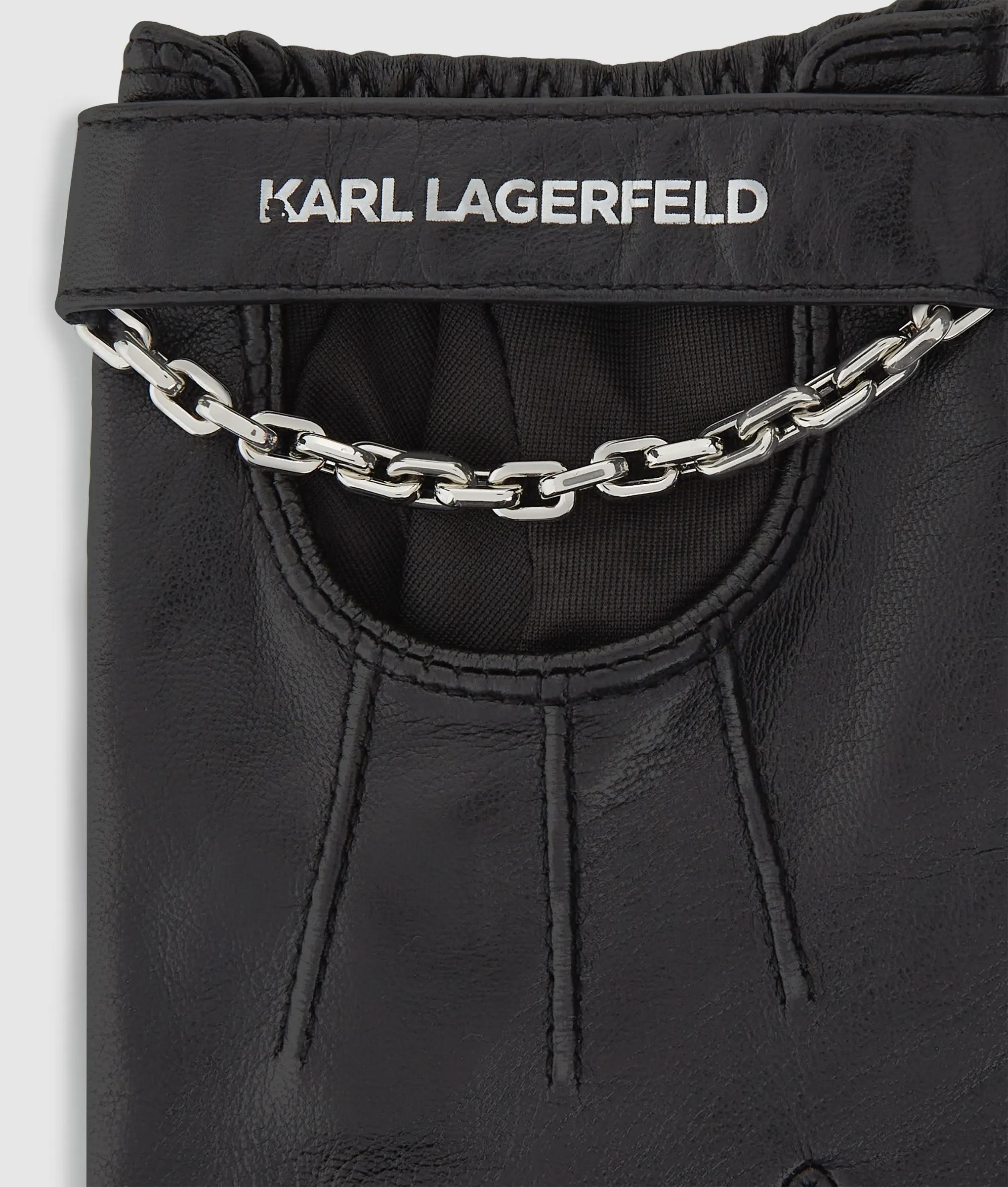 Vingerloze handschoenen met kettingdetail