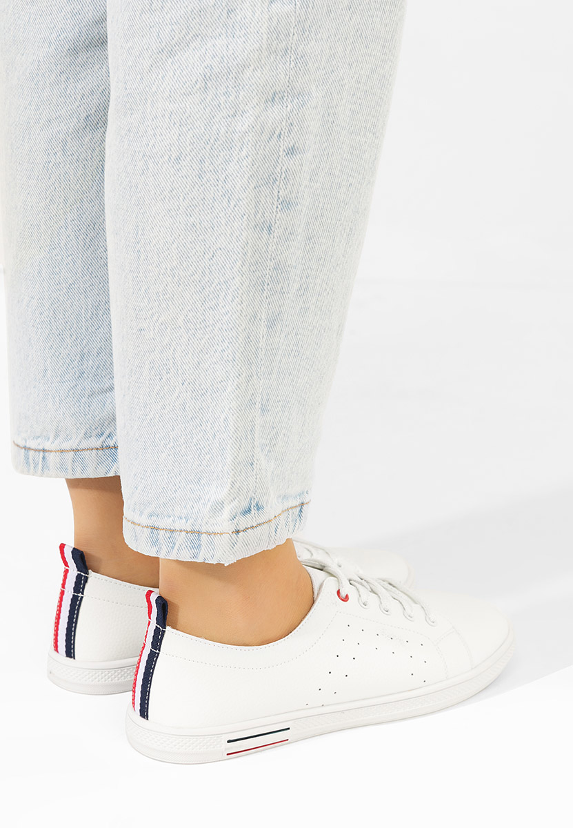Baskets pour femme blancs Melonia