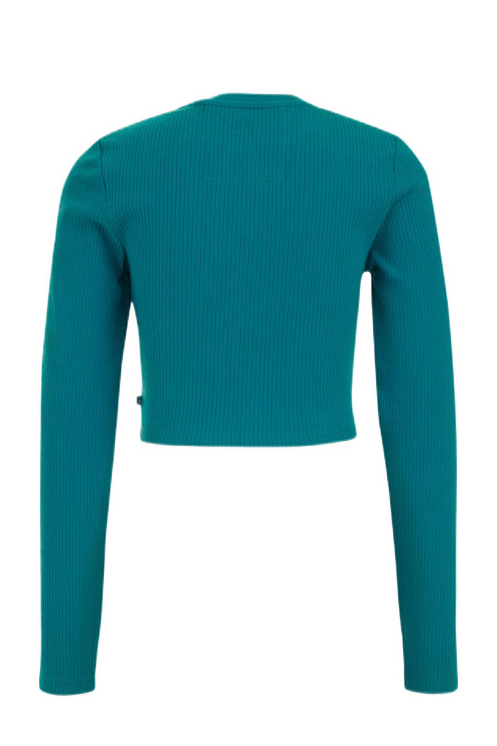 WE Fashion longsleeve petrol groen