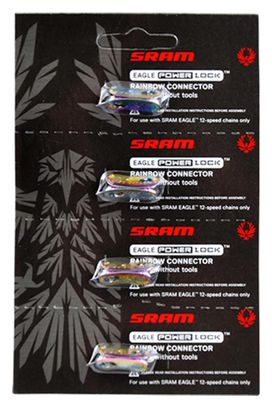 ATTACHE RAPIDE VELO 12V. SRAM (X4)