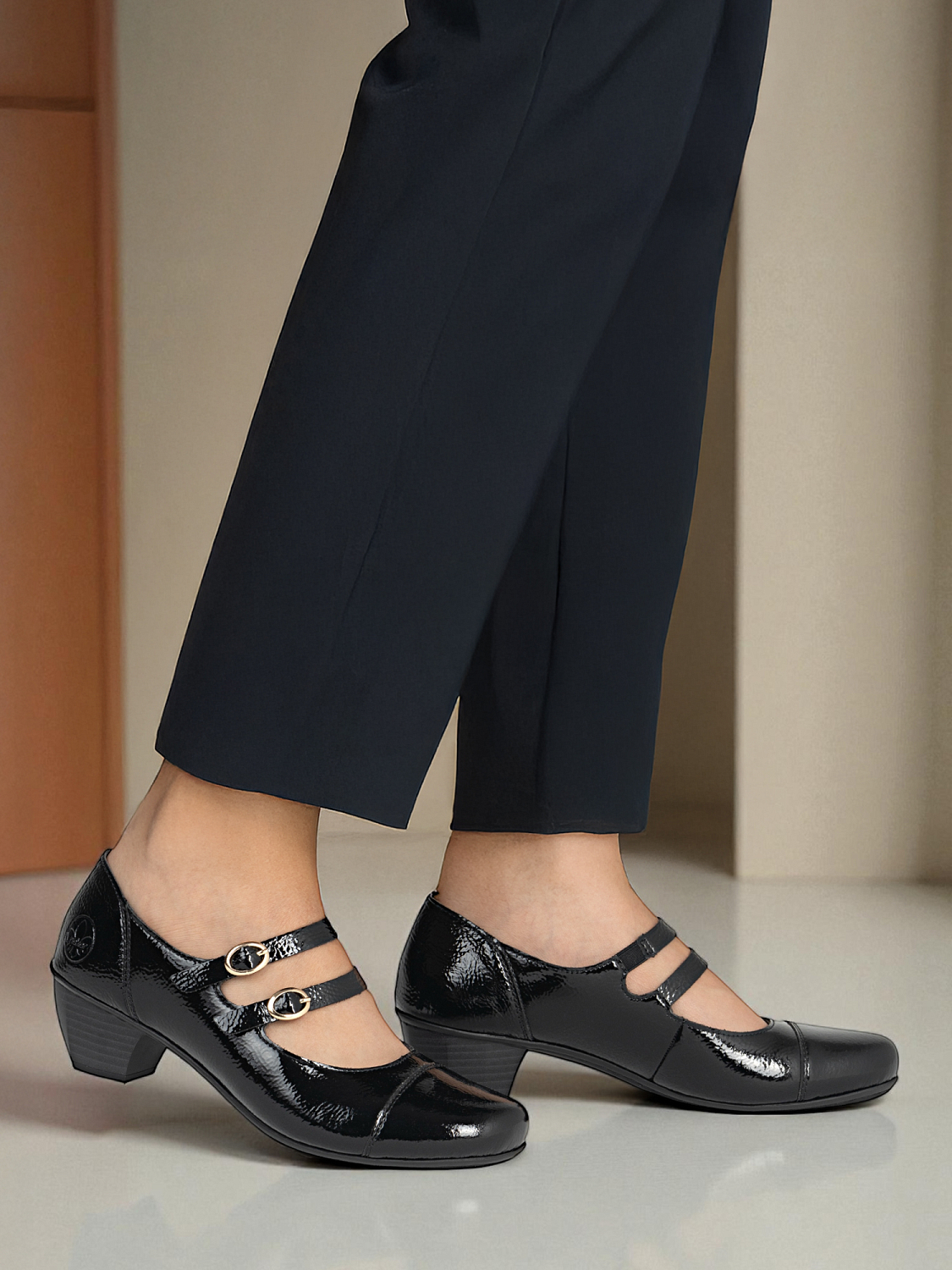 Rieker Maribel Pumps Lakkskinn