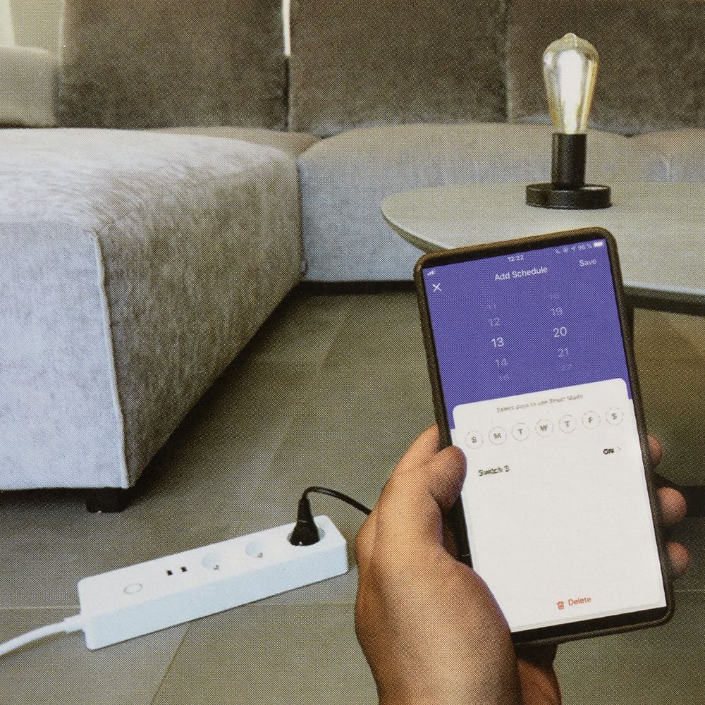 Multiprise connectée Wifi 3x16A + 2xUSB