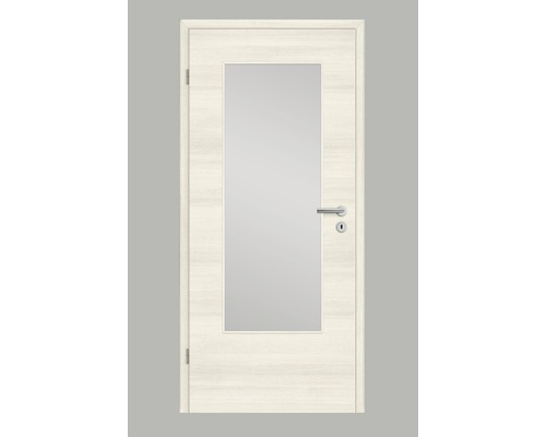 Pertura binnendeur Yori CPL berglariks horizontaal 86,0x198,5 cm links met lichtuitsparing G3 (zonder glas)