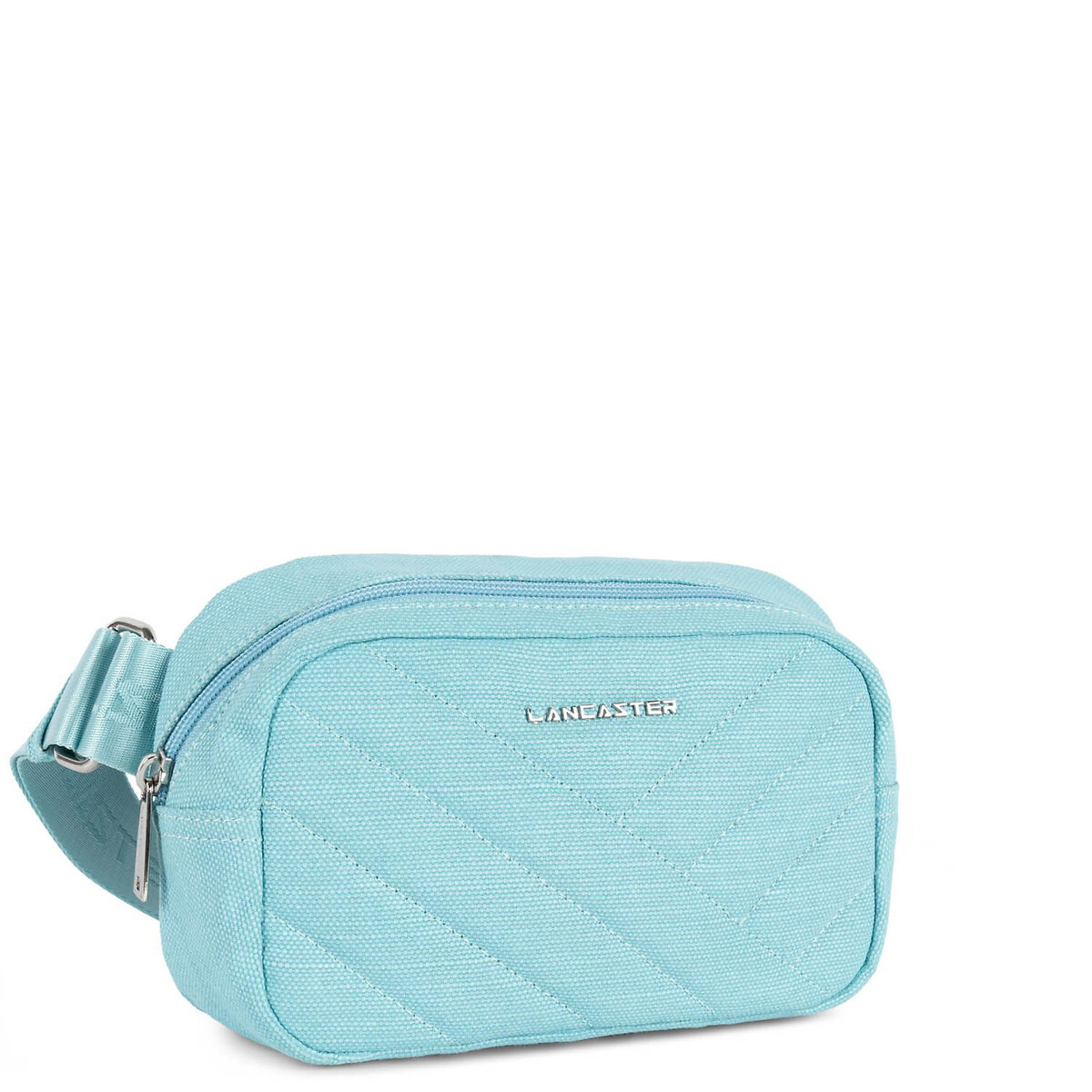 LANCASTER<br>Pochete em lona de algodão acolchoada