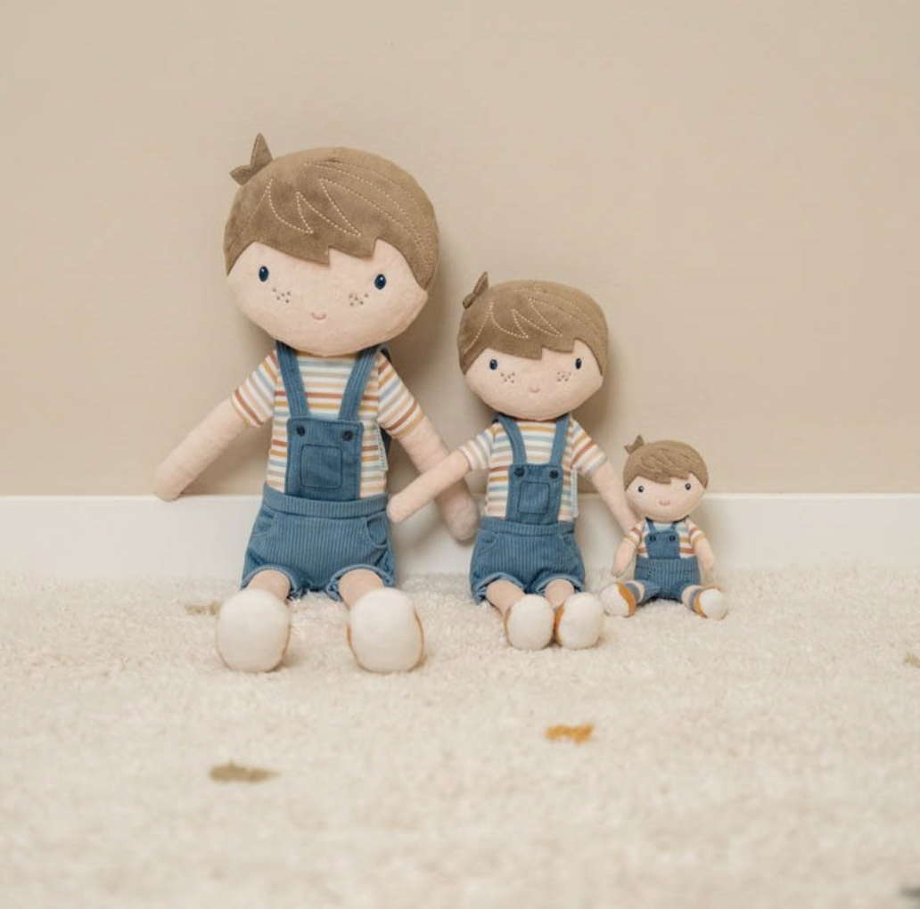 Little Dutch Little Dutch knuffelpop Jim 2023 35cm