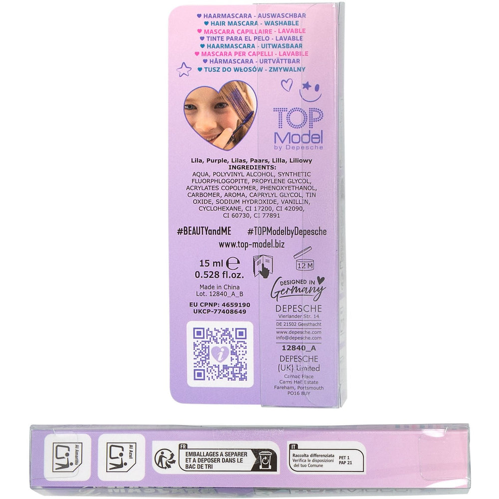 Køb TOPModel Beauty And Me Hair Mascara Purple | Luksusbaby