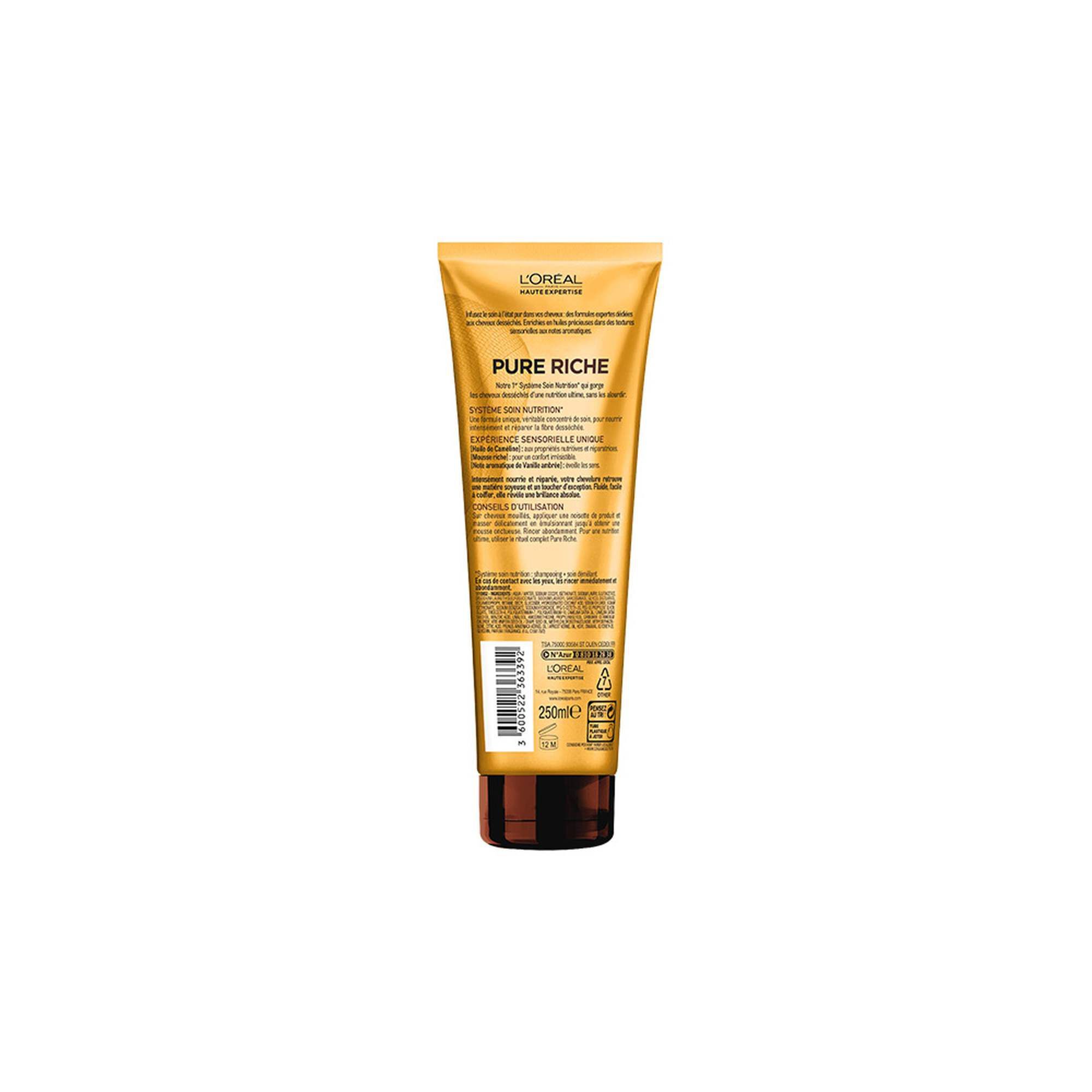 Haute Expertise Pure Riche Shampooing Nutrition & Réparation