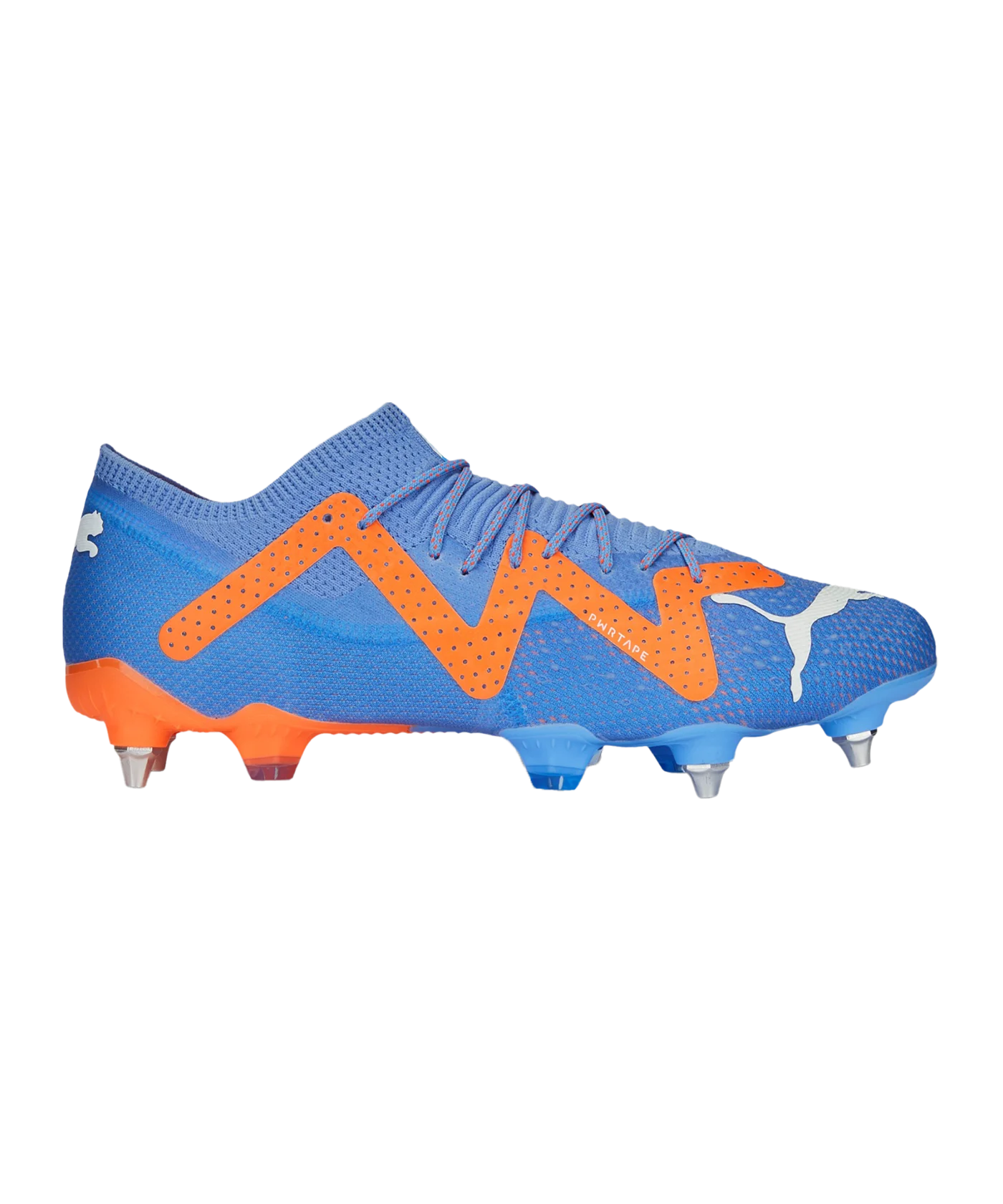 PUMA FUTURE Ultimate Low MxSG Supercharge Blau Orange F01