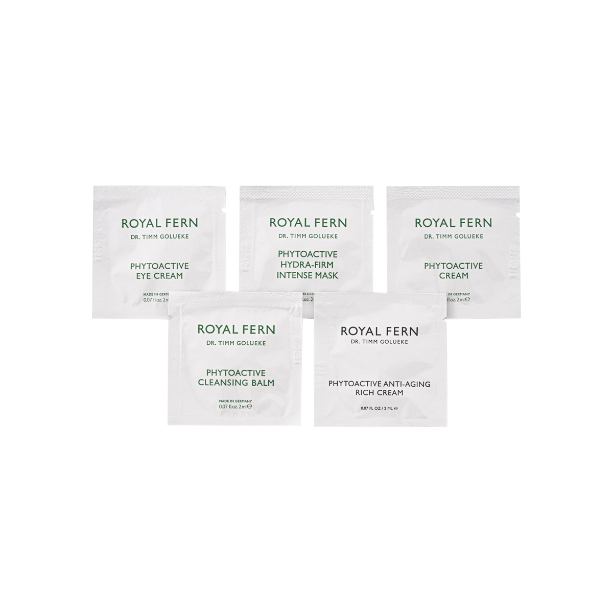 Skincare Sample Set Royal Fern