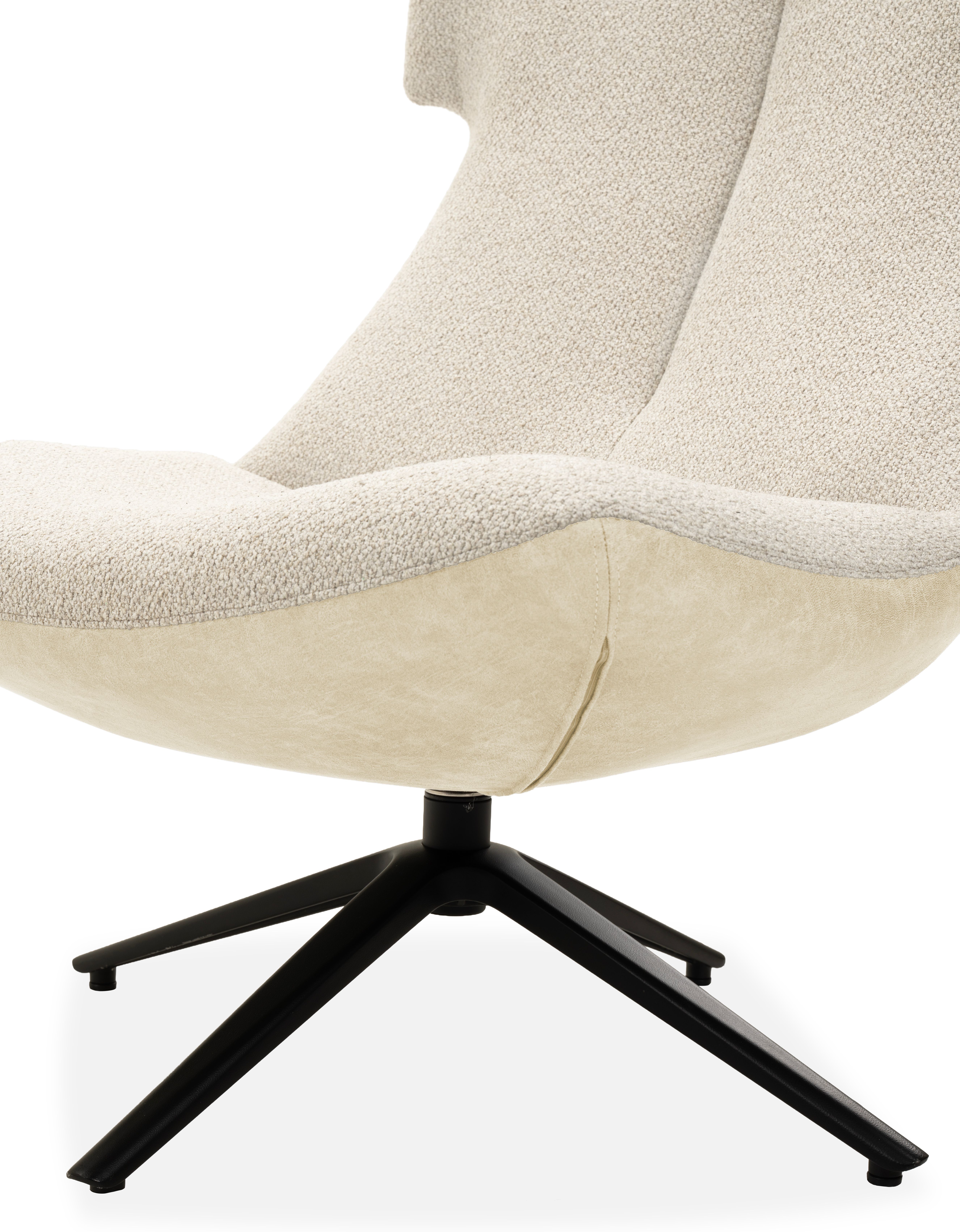 Draaifauteuil  Lowie B83 x D83 x H96 cm