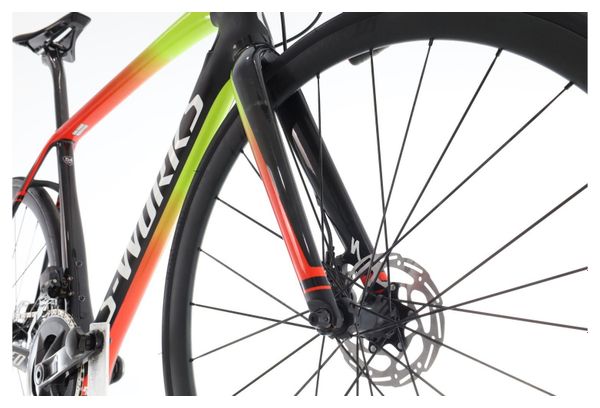 Produit reconditionné · Specialized Tarmac SL5 S-Works Carbone AXS 12V · Noir / Vélo de route / Specialized | Très bon état