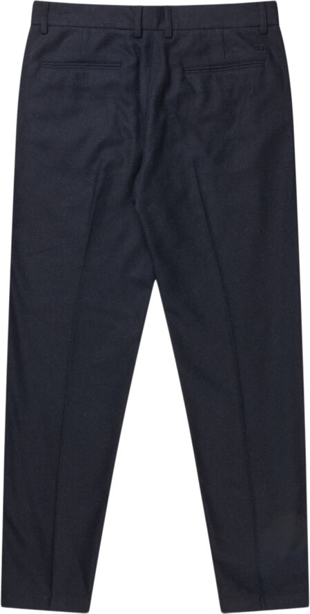 Les Deux Como Reg Wool Suit Pants Dark navy melange