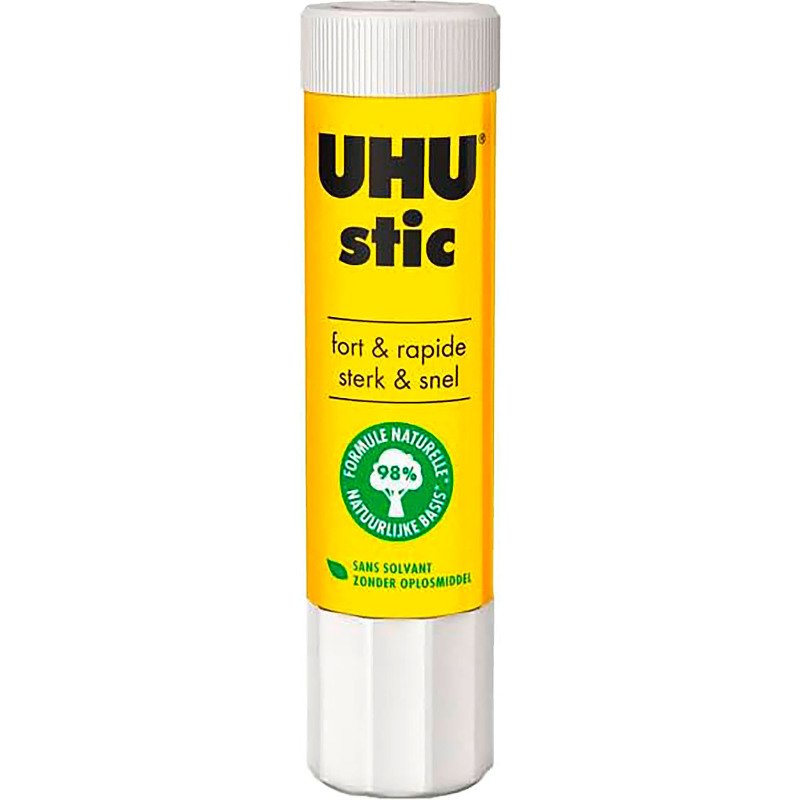 Colle bâton Uhu permanente 21g - Lot de 3