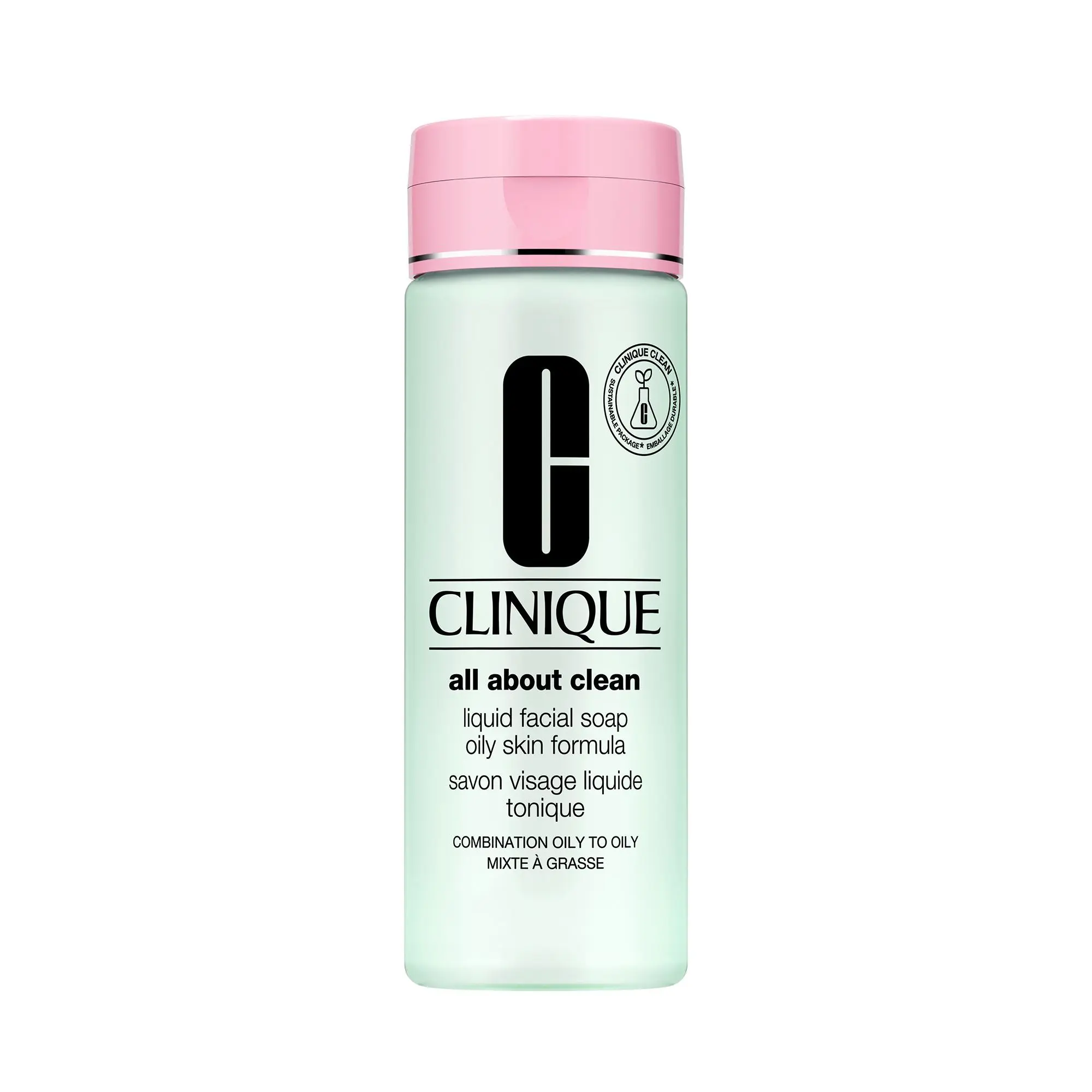 Clinique - ALL ABOUT CLEAN Savon Visage Liquide Tonique - Peaux Mixtes à Grasses- Visage