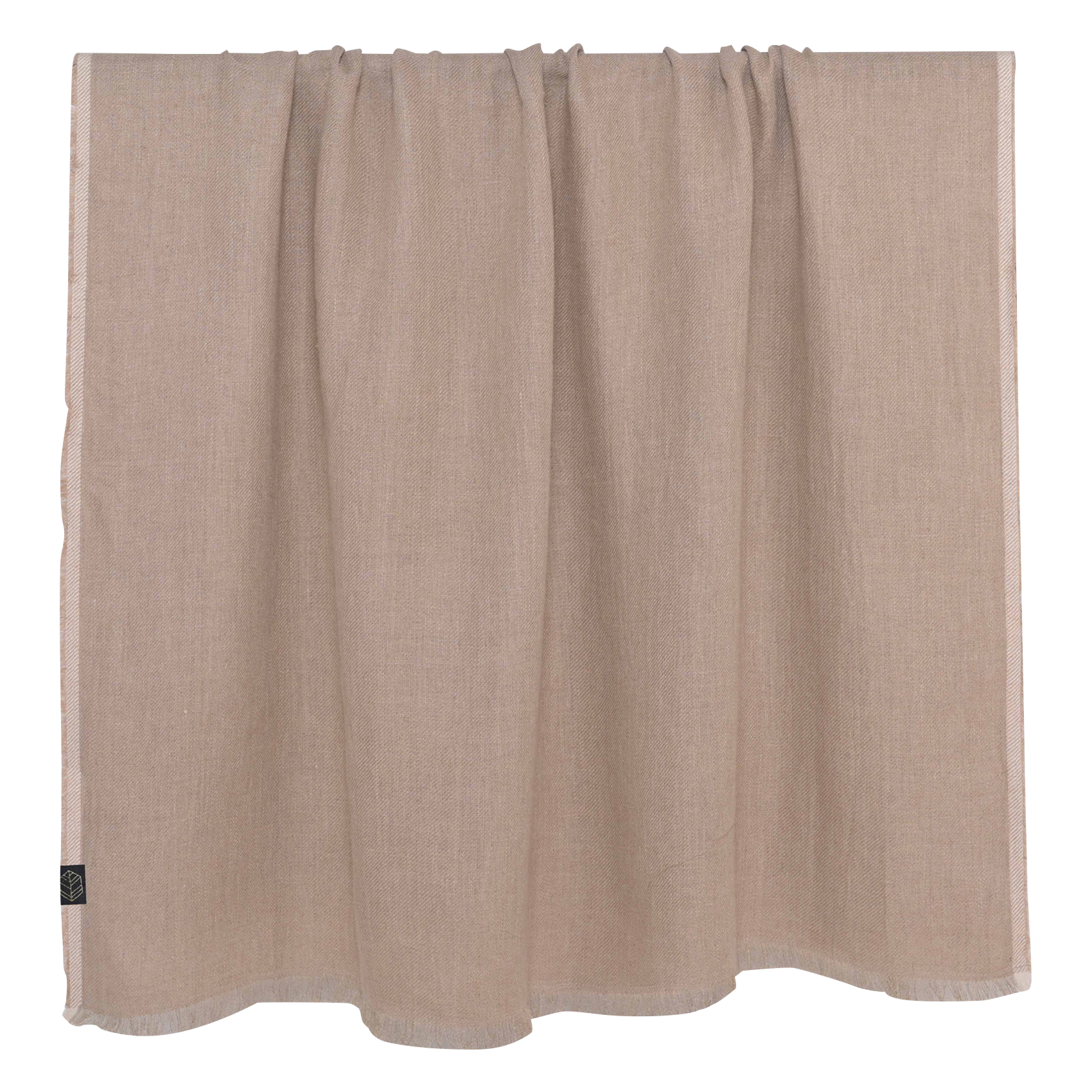 CUBA - Plaid en lin| Beige