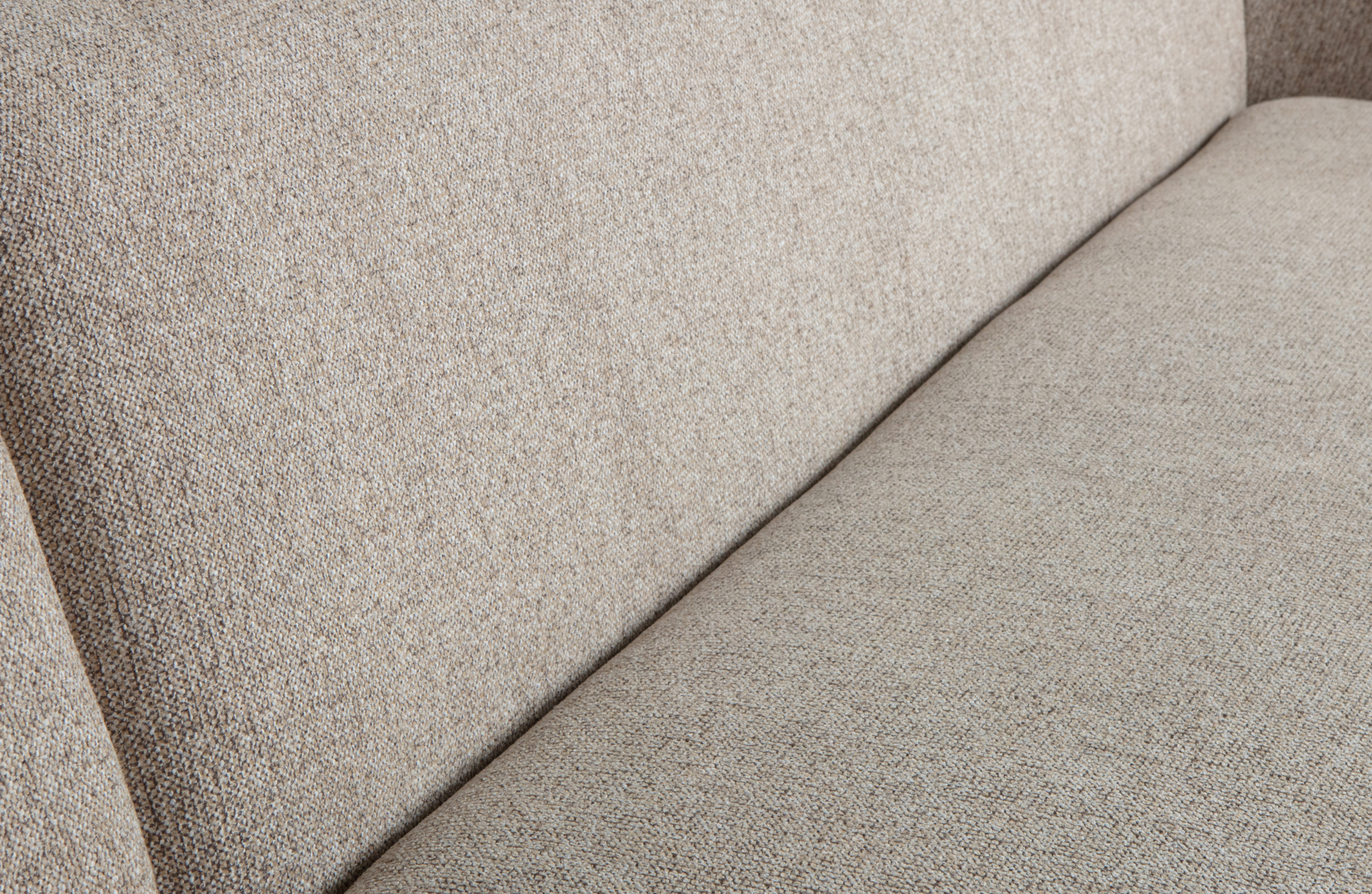 BePureHome hoekbank Sloping Naturel Melange - Links