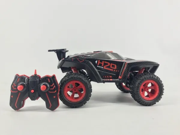 RC Steam Climber m. lys & røg - RØD
