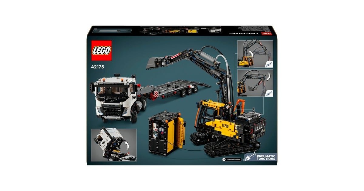 LEGOTechnic - Volvo FMX truck & EC230 elektrische graafmachine Constructiespeelgoed  (42175)