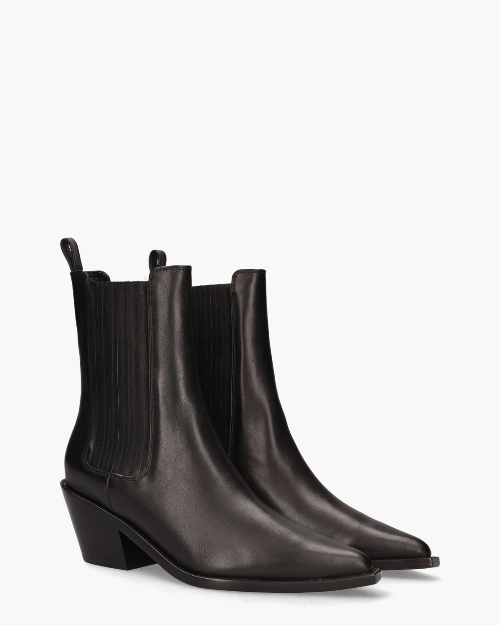 Lola Cruz Aurel Zwart Dames Chelseaboots
