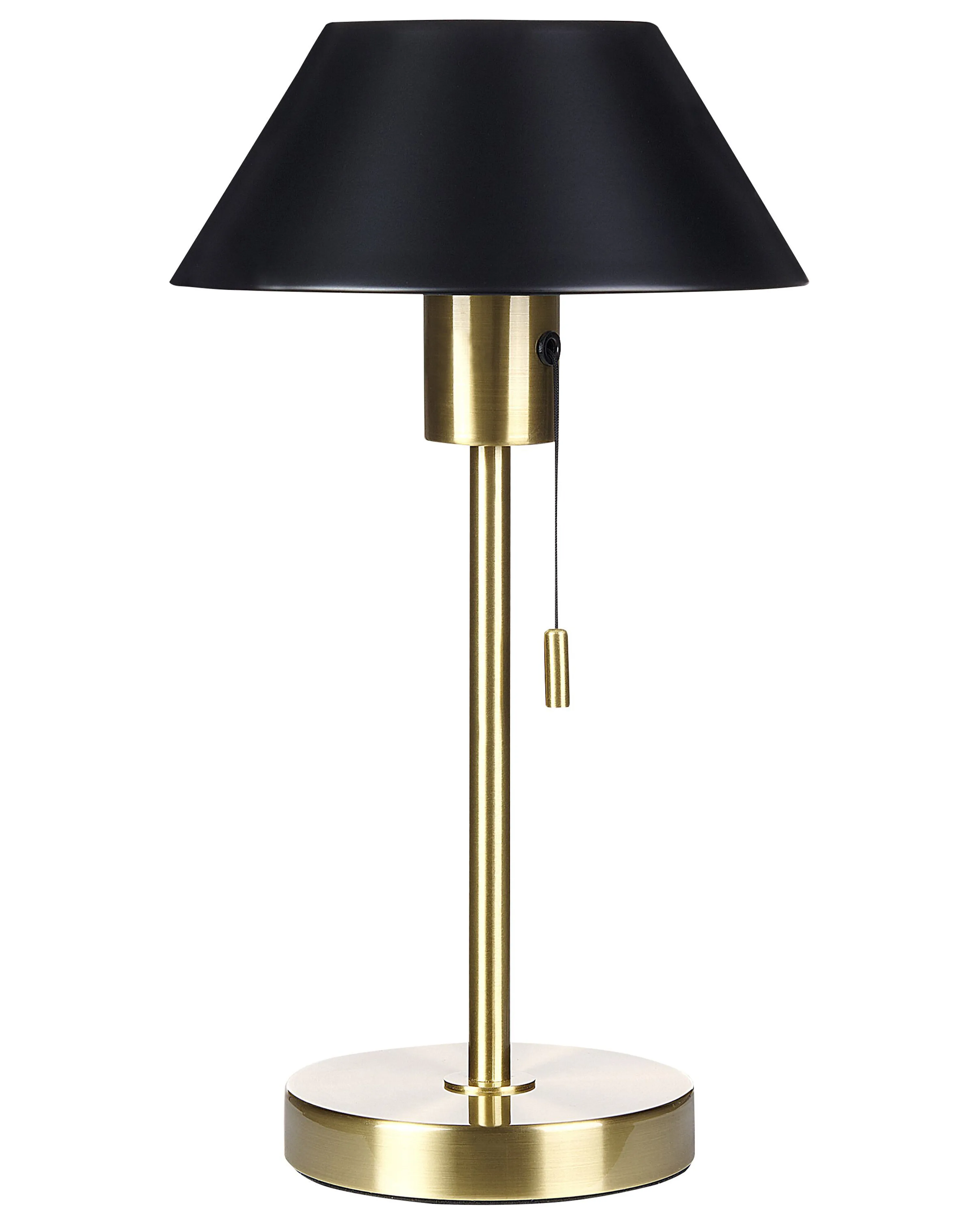 Tafellamp CAPARO Metaal Zwart/goud