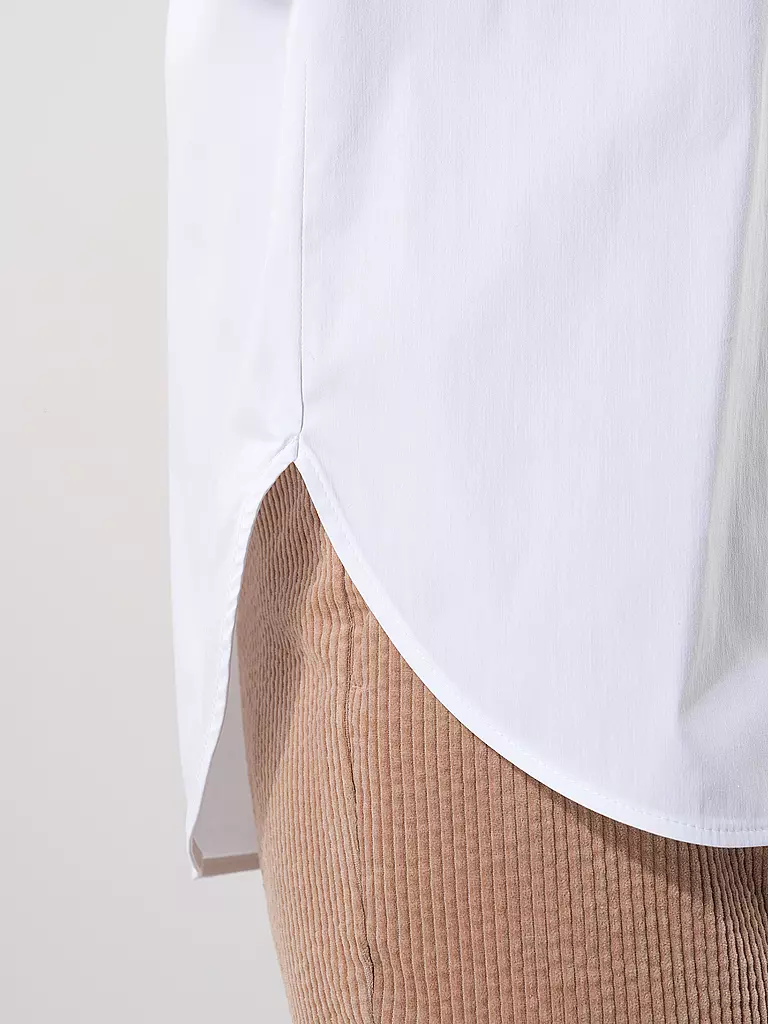 SOMEDAY Hemdbluse ZNOWI DETAIL weiss