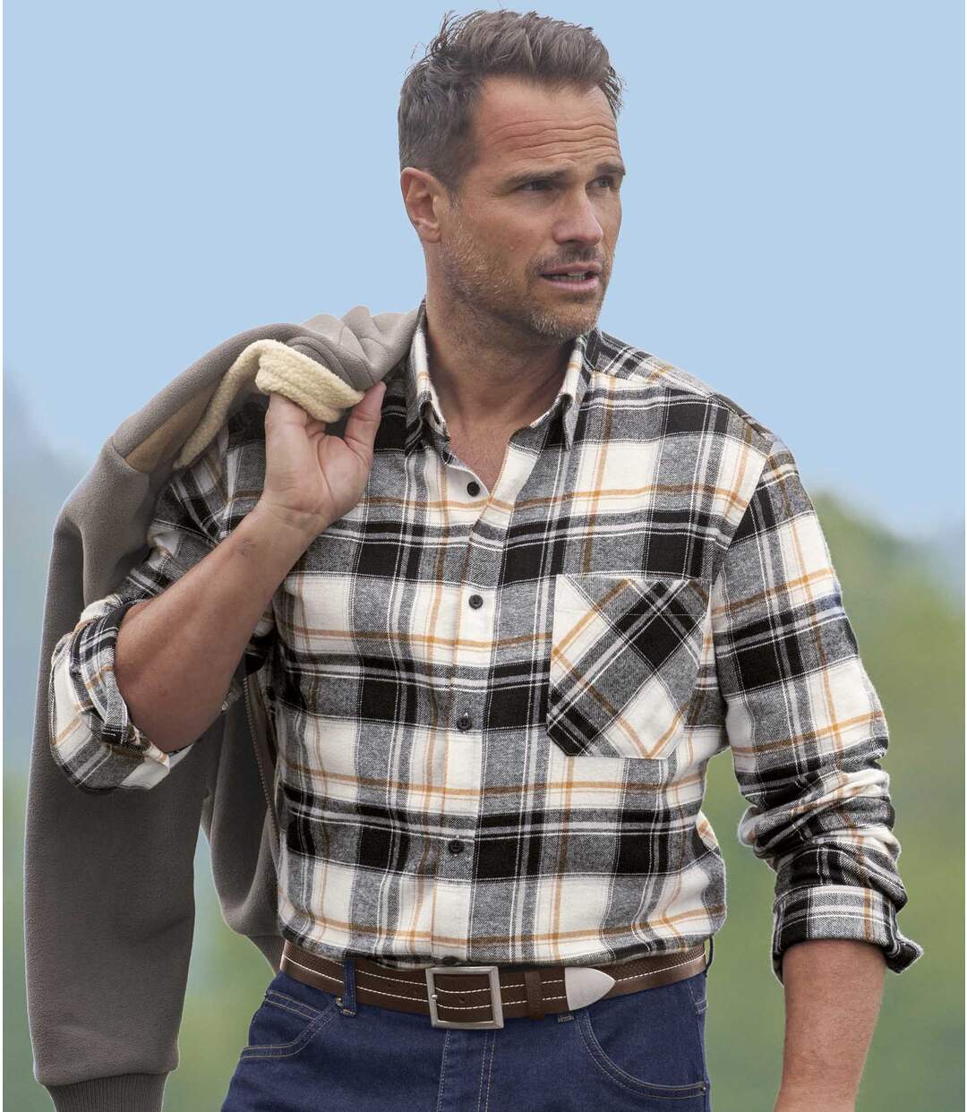 Chemise Flanelle Carreaux Winter Confort
