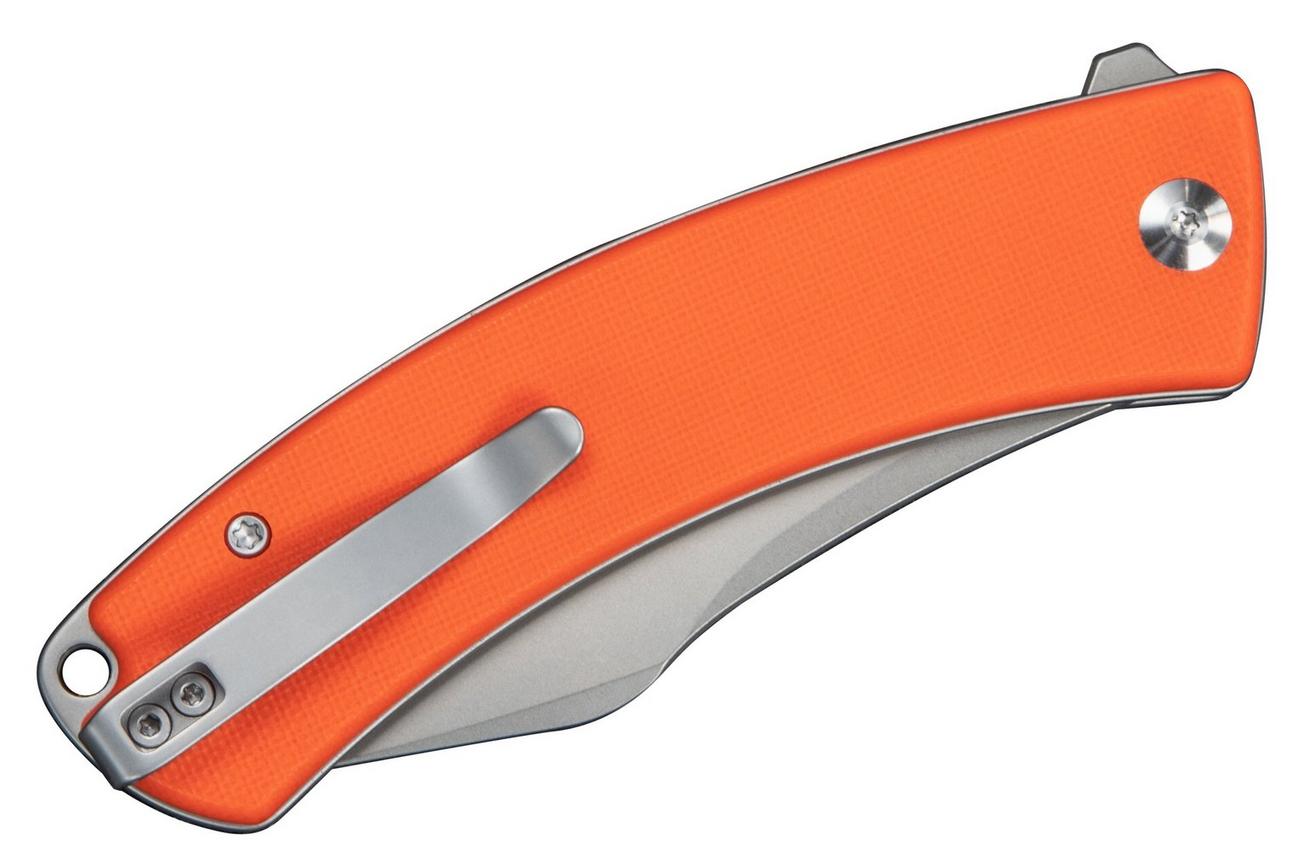 Civivi Outlaw Muk C24079-2 Stonewashed 14C28N, Orange G10, zakmes