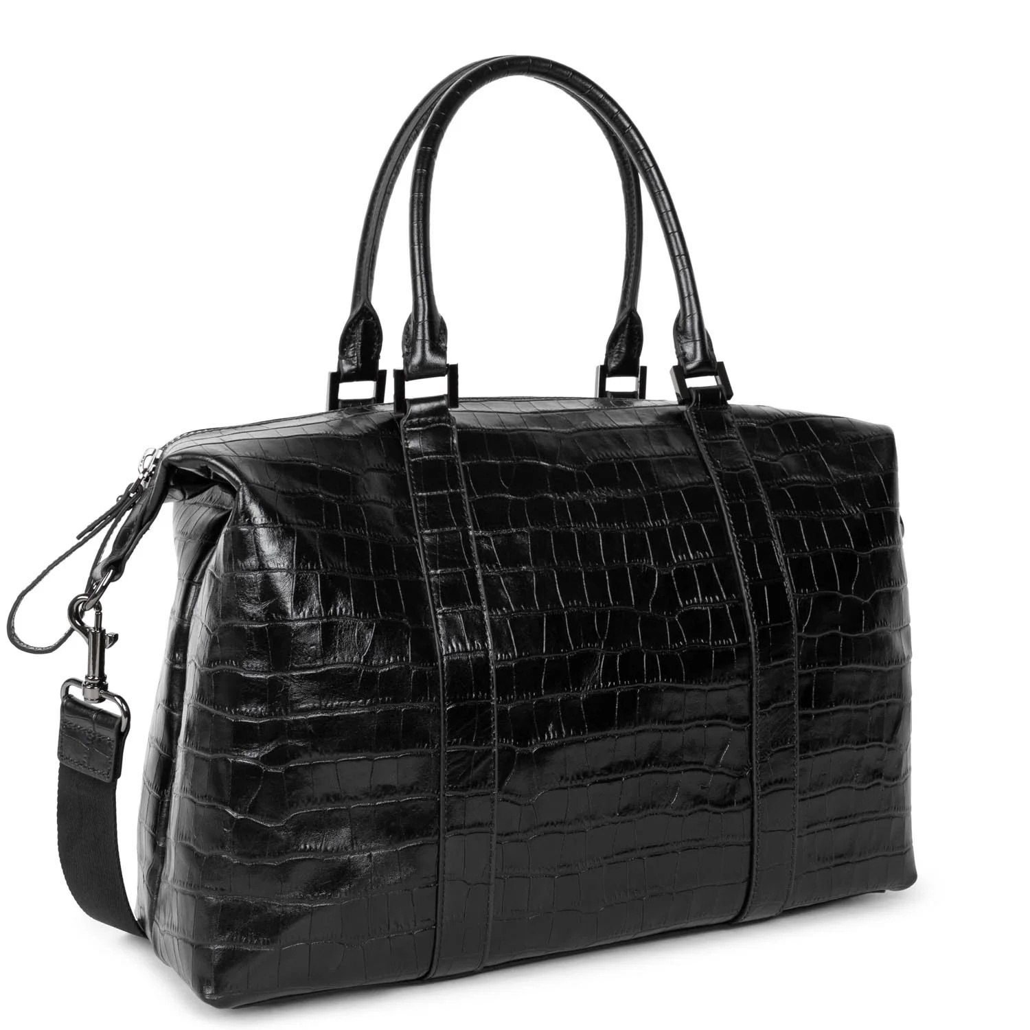 Croco Homme-Sac cabas main