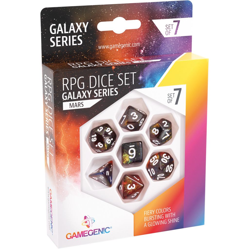 Set de dés JDR - Galaxy Series