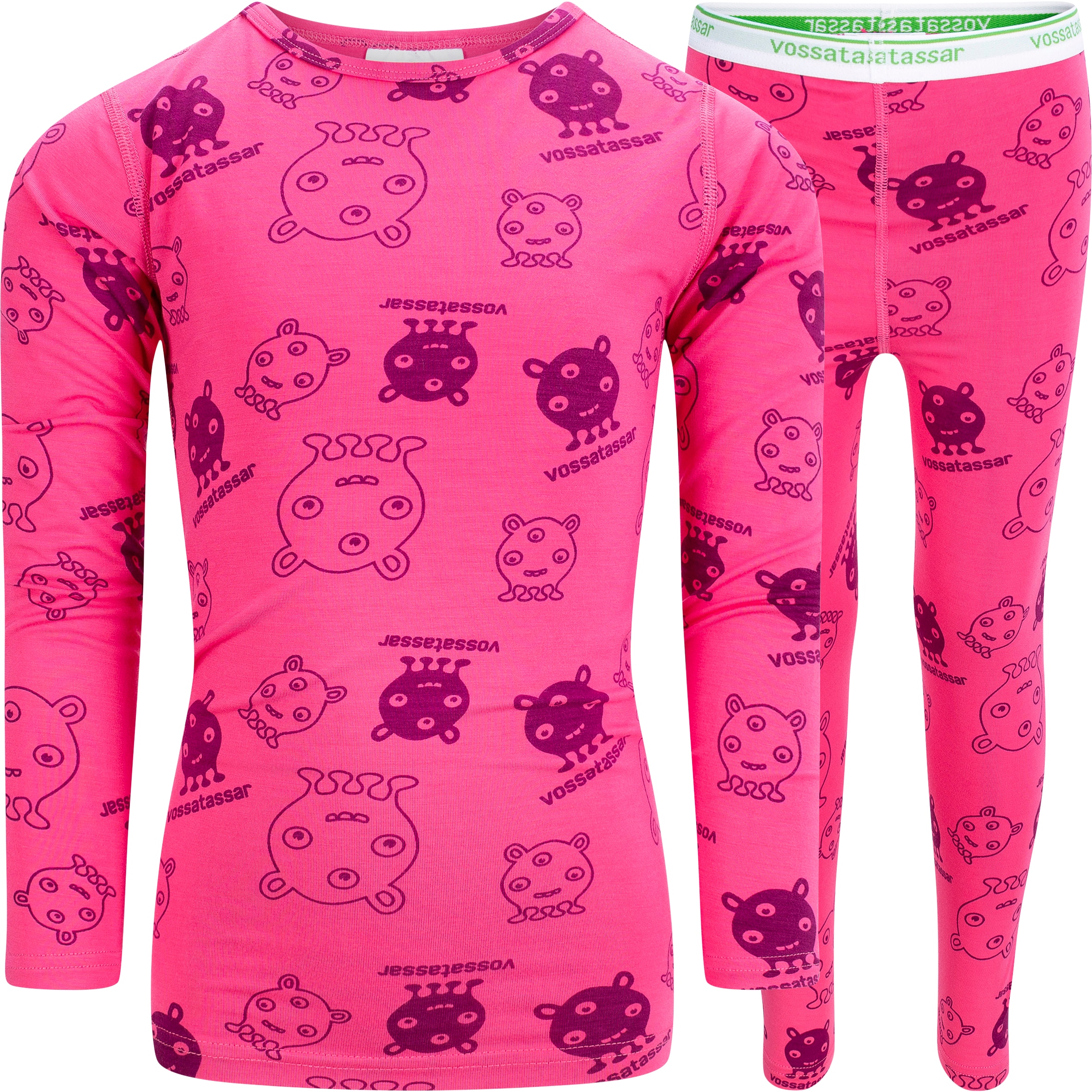 Vossatassar Tass Baselayer Set<br>Herlig mykt bambussett, trøye og longs!
