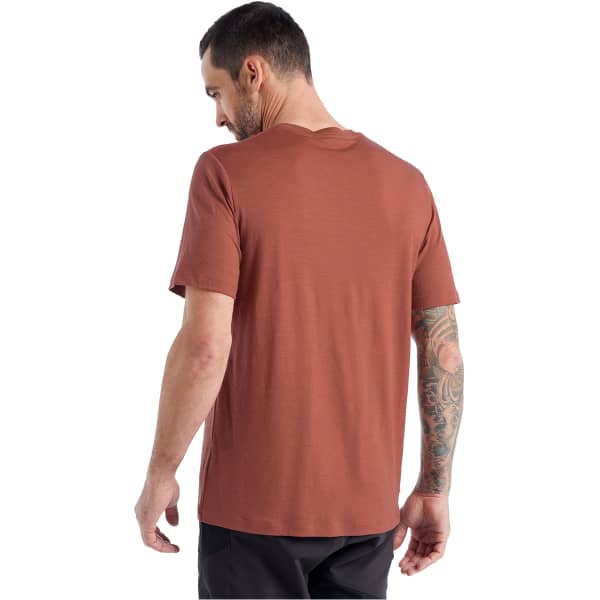 T-shirt randonnée ICEBREAKER M TECH LITE II SS TEE TRAILHEAD GRAPE