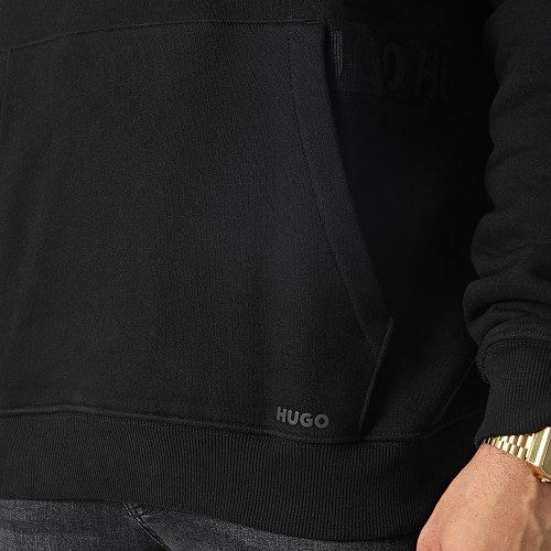 Sweat Capuche A Bandes Dlementine 50475337 Noir