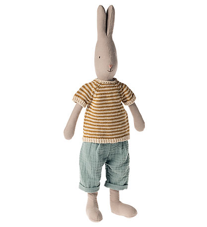 Maileg Kaninchen - Gr. 3 - Klassisch - Strickhemd Ente Hose