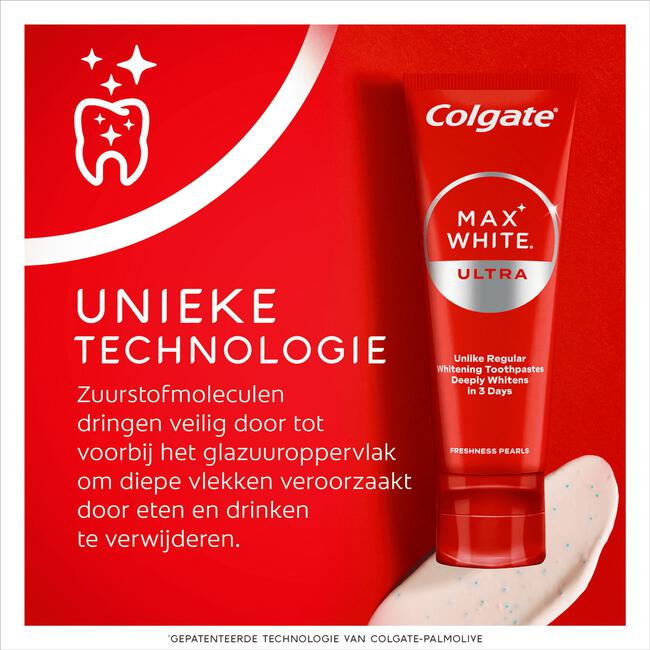 Colgate Max White Ultra Deep Clean Tandpasta 75 ML