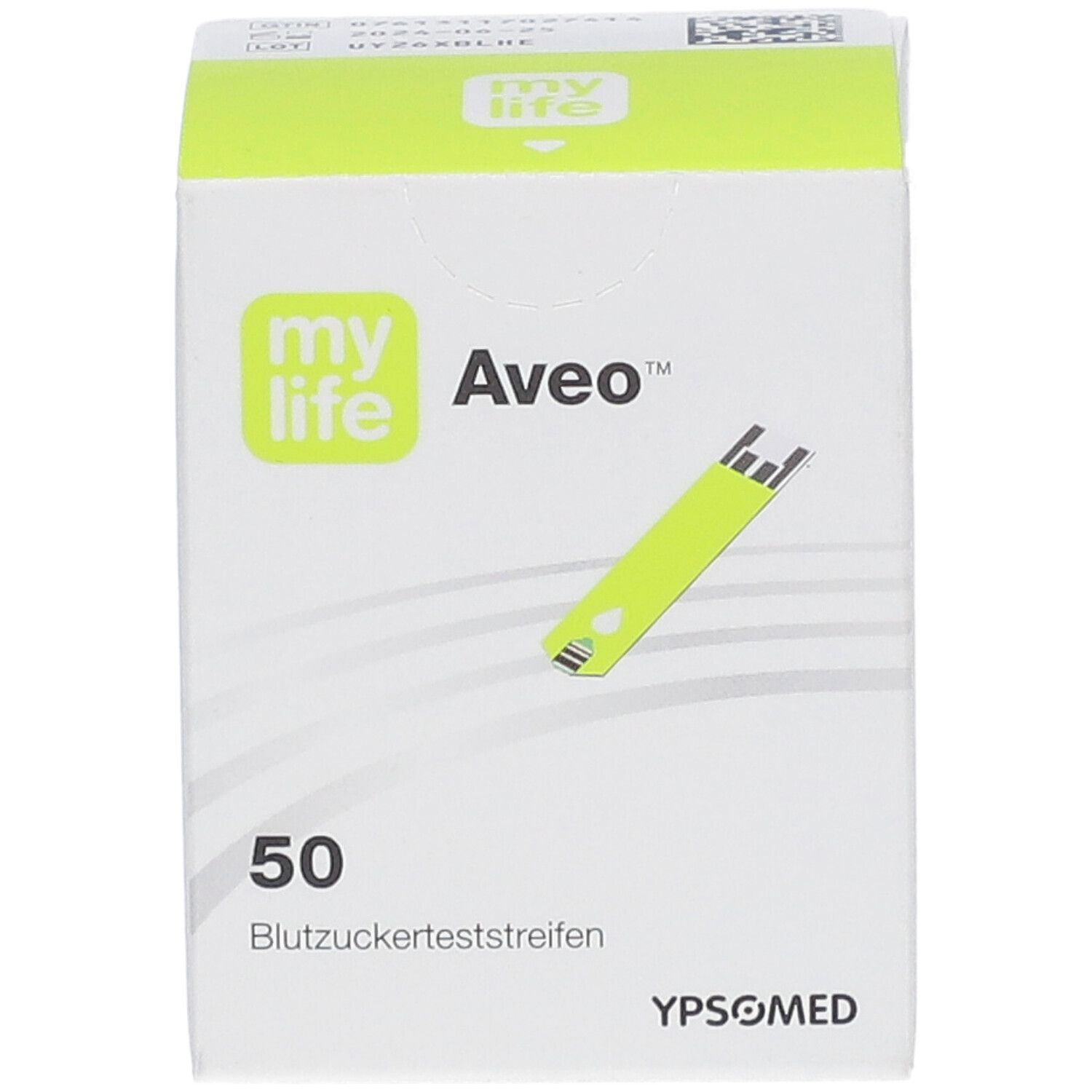 MYLIFE Aveo Blutzucker Teststreifen