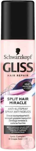 Gliss Kur Anti-Enchevêtrement Split Et Miracle Spray 200ml