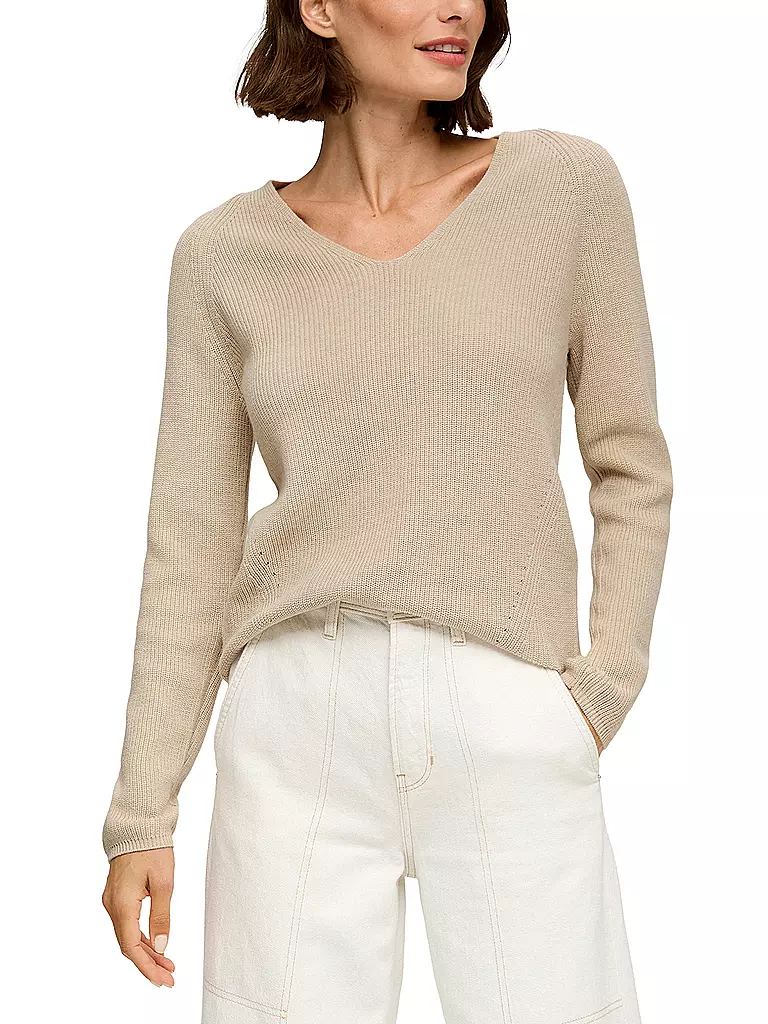 S.OLIVER Pullover beige
