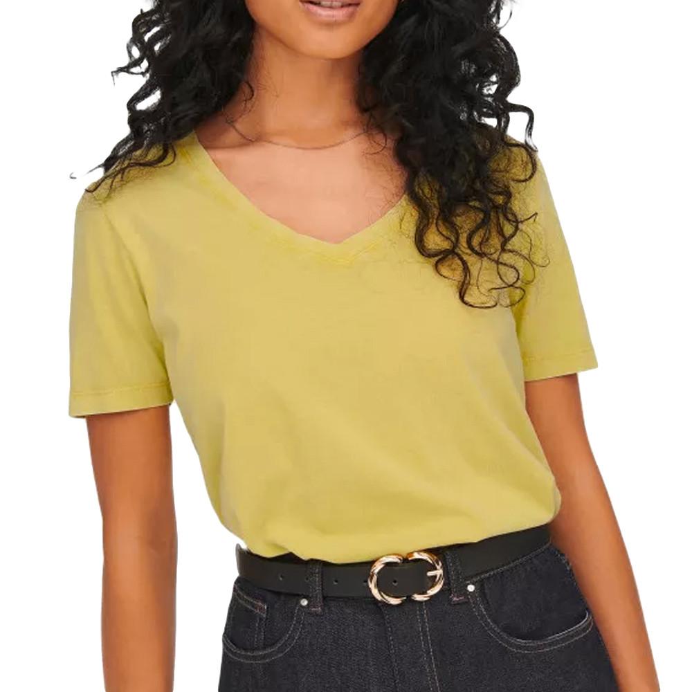 JDY T-shirt Vert Femme JDY Warm