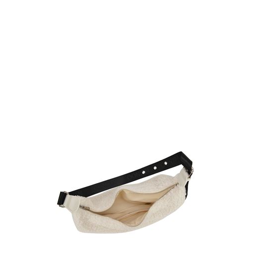 Núnoo Stella Teddy Skuldertaske, White