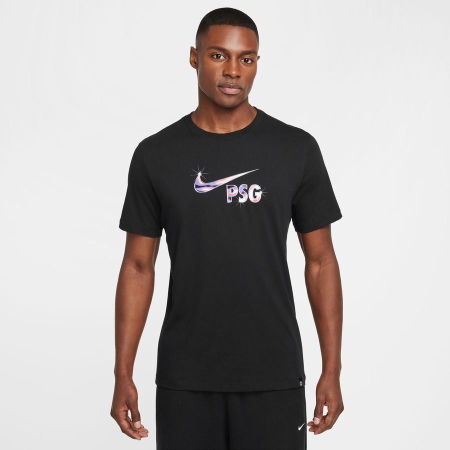 Paris Saint-Germain T-Shirt Swoosh - Noir