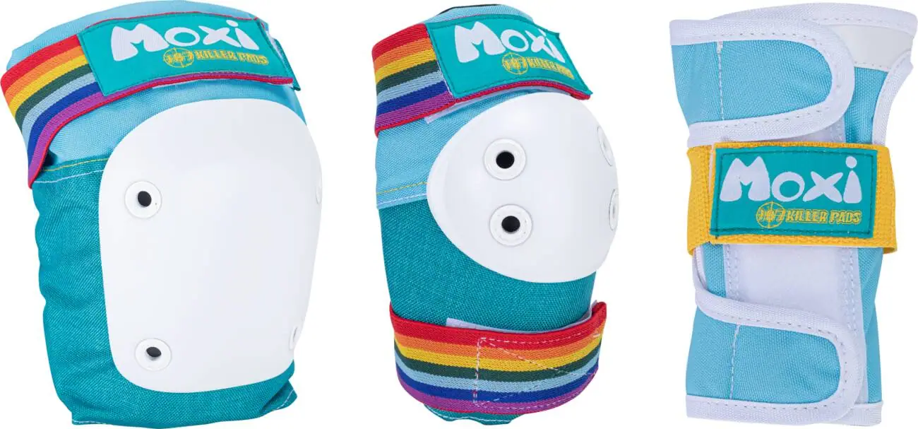 Moxi x 187 Killer Pads Beskyttelsessæt 3-Pak - Sæt Rulleskøjter