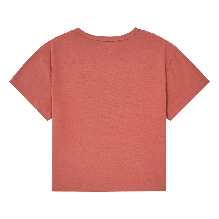 sunray T-shirt Hi'aka Recyclé 260g | Rouge foncé